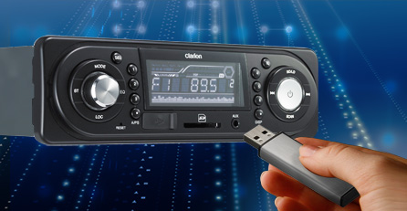 Front USB Slot with MP3/WMA Compatibility