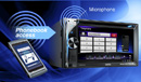 Parrot Bluetooth® til håndfri problemfri telefoni.