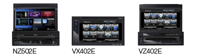 Kompatibel med NZ502E, VX402E og VZ402E