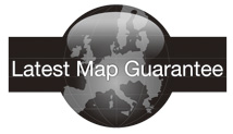 Naujausių žemėlapių garantija
