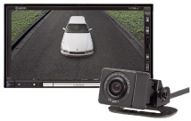 CCD rear camera via RCA input helps confirm what’s behind you