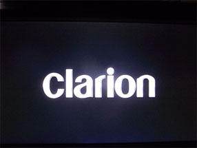 <b>8. </b>When the update has completed Clarion will be displayed on the screen.