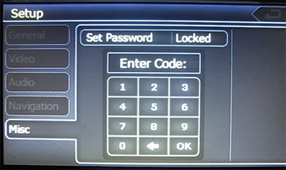 <b>Step 10:</b>
When the Keypad appears, Enter in this code: <b>200802</b>