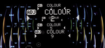 728 combinaciones de color posibles para la iluminación del panel frontal