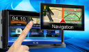 GPS atau sistem navigasi kendaraan untuk melacak posisi Anda.