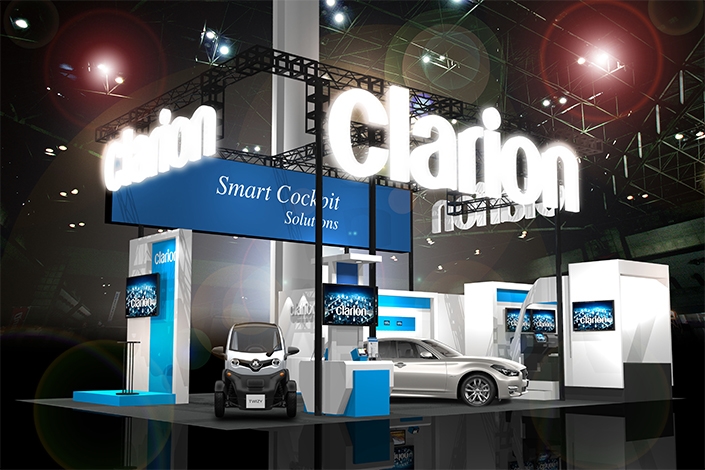 Clarion CEATEC 2018 Booth